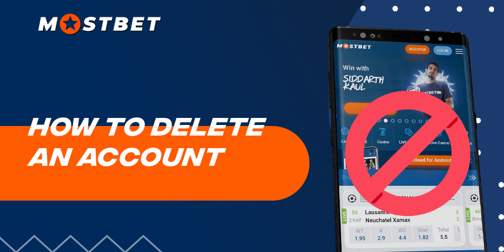 Guidelines on removing your profile from Mostbet's website